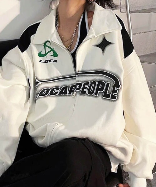 Dalfwin（ダールフィン）の「韓国ファッション LOCAPEOPLEゲームシャツ