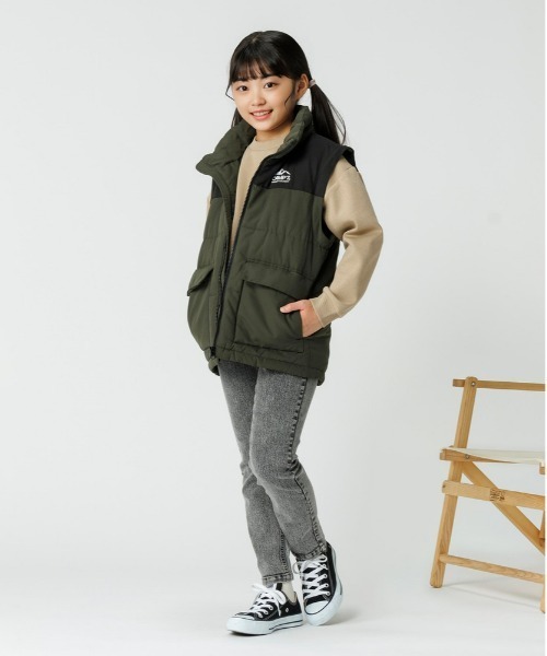 CAMP7】フード袖取り外し3WAY中綿ジャケット（ダウンジャケット/コート