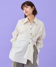 PUBLIC TOKYO | 2WAYサイドボタンシャツ(シャツ/ブラウス)