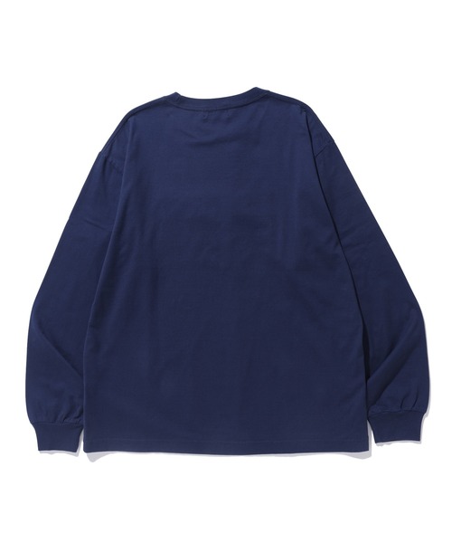 XLARGE(エクストララージ)の「STANDARD LOGO L/S TEE(Tシャツ/カットソー・メンズ・ブラック/グリーン/ネイビー/ホワイト・XL/S/L/M)」の7枚目の写真