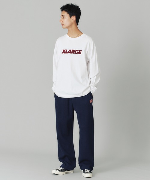XLARGE(エクストララージ)の「STANDARD LOGO L/S TEE(Tシャツ/カットソー・メンズ・ブラック/グリーン/ネイビー/ホワイト・XL/S/L/M)」の18枚目の写真