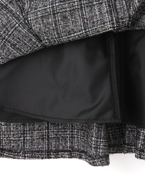 PROPORTION BODY DRESSING(プロポーションボディドレッシング)の「ツイードバックルジャンパースカート(ワンピース・レディース・ベージュ/ブラック・MEDIUM/SMALL)」の19枚目の写真