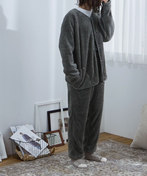 ルームウェア・パジャマ noozii ルームウェア 上下セット もこもこ[品番：DY000027093]｜Dazzy