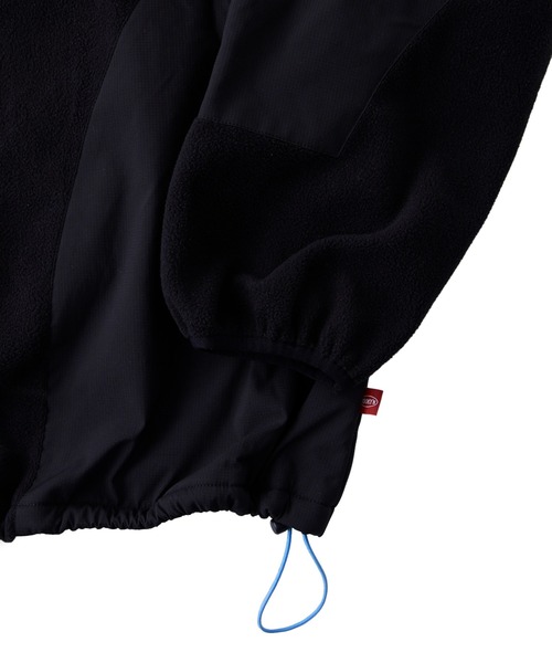 WHO'S WHO gallery（フーズフーギャラリー）の「【KOOKY'N/クーキー】BRONXフリース切替パーカー（マウンテンパーカー・メンズ・ブラック/チャコールグレー/ホワイト・FREE）」の19枚目の写真