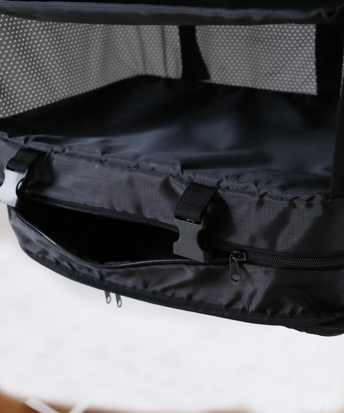 sankyo shokai(サンキョウショウカイ)の「トラベルポーチ 吊り下げ4段式 旅行用圧縮袋(トラベルグッズ・レディース・ブラック/グレー/ベージュ・FREE)」の9枚目の写真
