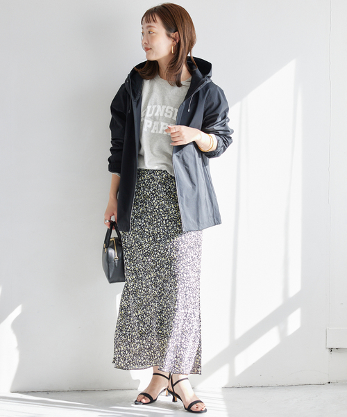 SLOBE IENA（スローブイエナ）の「《追加4/WEB限定》WASHER NYLONストレッチマウンテンパーカー（マウンテンパーカー・レディース・グレー/ベージュ系その他/ブラック/ブラウン・MEDIUM/SMALL）」の21枚目の写真