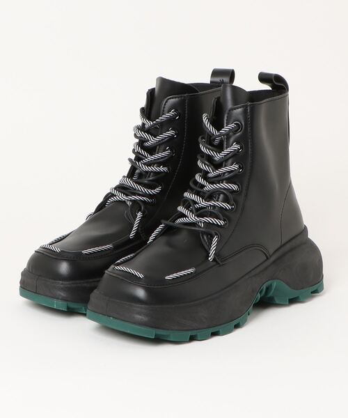 aimoha(アイモハ)の「aimoha men THICK SOLE BOOTS 厚底ブーツ(ブーツ・メンズ・その他1/ブラック・24.5cm/25.5cm/26.0cm/25.0cm/27.0cm/26.5cm)」の14枚目の写真