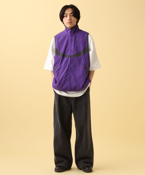 PBLIM(ページボーイリム)の「PBLIM/タックデニムパンツ(デニムパンツ・レディース・レッド/ブラック/ライトブルー・MEDIUM/LARGE)」の8枚目の写真