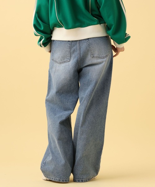 PBLIM(ページボーイリム)の「PBLIM/タックデニムパンツ(デニムパンツ・レディース・レッド/ブラック/ライトブルー・MEDIUM/LARGE)」の21枚目の写真