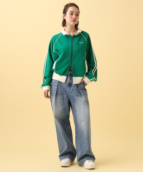 PBLIM(ページボーイリム)の「PBLIM/タックデニムパンツ(デニムパンツ・レディース・レッド/ブラック/ライトブルー・MEDIUM/LARGE)」の22枚目の写真