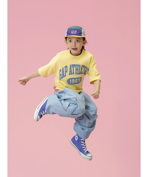 GAP（ギャップ）の「デニムカーゴパラシュートパンツ（キッズ）（デニムパンツ・キッズ・ライトインディゴブルー・S/M/L/XL/XXL/XS）」の11枚目の写真