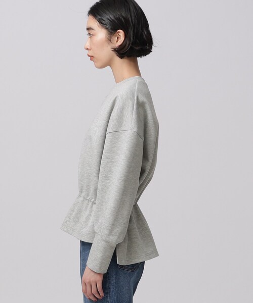 GALLEST（ギャレスト）の「スピンドルスウェットトップス（スウェット・レディース・ライトイエロー系/グレー/ブラック・34/38）」の14枚目の写真