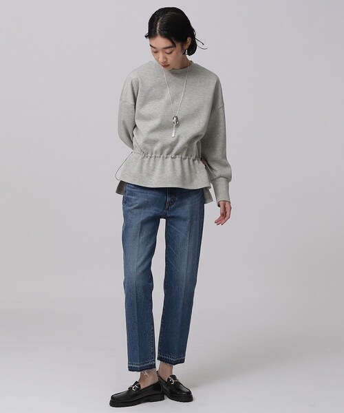 GALLEST（ギャレスト）の「スピンドルスウェットトップス（スウェット・レディース・ライトイエロー系/グレー/ブラック・34/38）」の12枚目の写真