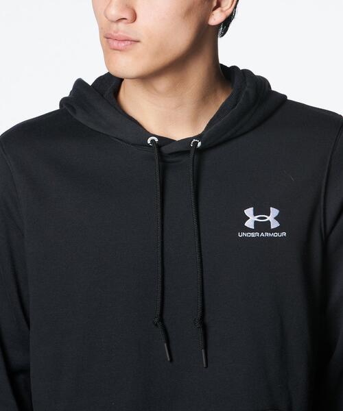 UNDER ARMOUR(アンダーアーマー)の「UAエッセンシャルテリー フーディー(トレーニング/メンズ)(スウェット・メンズ・ブラック・S/M/L/XL/XXL)」の14枚目の写真