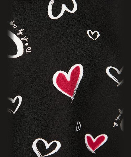 To b. by agnes b.（トゥービーバイアニエスベー）の「スプリンクルハートブラウス（シャツ/ブラウス・レディース・ブラック・38/36/40）」の8枚目の写真