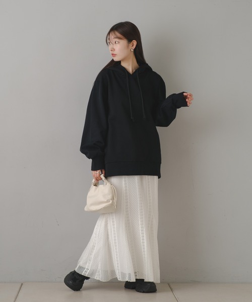 Kastane（カスタネ）の「【M.Lサイズ/ユニセックス】B 8GARDEN ロゴフーディー（パーカー・レディース・ブラック/ホワイト系その他/ブルー/グレー・L/M）」の15枚目の写真