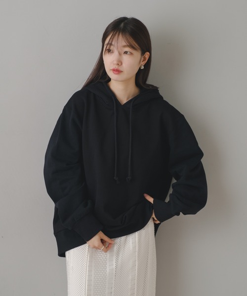 Kastane（カスタネ）の「【M.Lサイズ/ユニセックス】B 8GARDEN ロゴフーディー（パーカー・レディース・ブラック/ホワイト系その他/ブルー/グレー・L/M）」の13枚目の写真