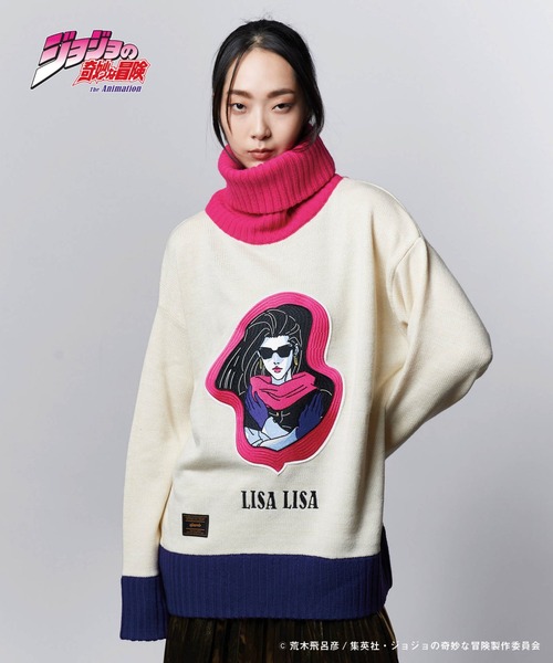 glamb（グラム）の「Lisa Lisa Turtle Knit / リサリサタートル