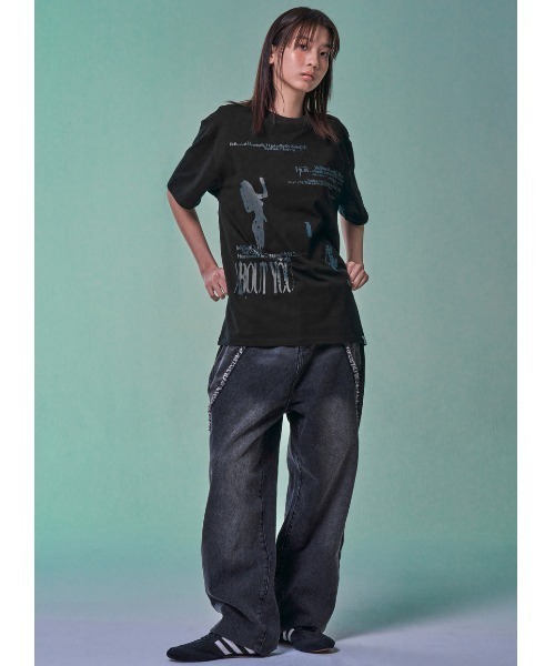 [NASTY FANCY CLUB]ABOUT COCA Tシャツ★韓国ファッション★人気 A'GEM/9 × .kom 『NASTY FANCY CLUB/ナスティーファンシークラブ