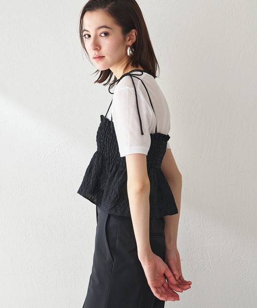 美品‼︎ 【THE PAUSE】ジャガード2WAYビスチェ THE PAUSE】ジャガード2WAYビスチェ