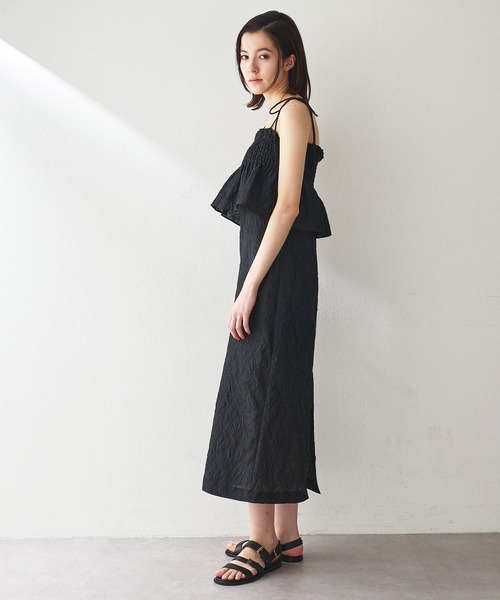 THE PAUSE】ジャガード2WAYビスチェ