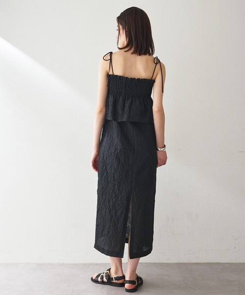 THE PAUSE】ジャガード2WAYビスチェ