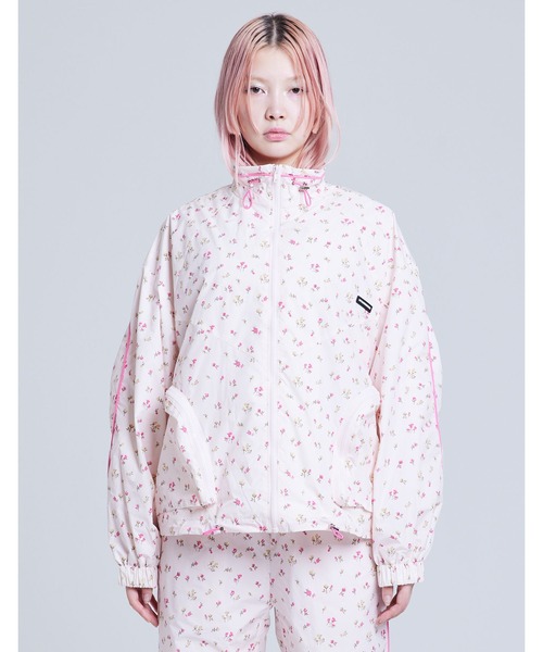 Little sunny bite（リトルサニーバイト）の「floral nylon jacket