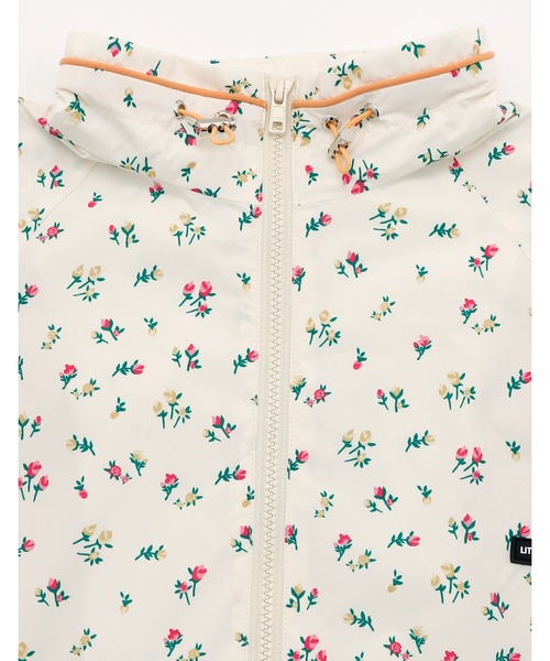 LITTLE SUNNY BITE フローラル ナイロンジャケット 花柄 Little sunny bite（リトルサニーバイト）の「floral nylon jacket