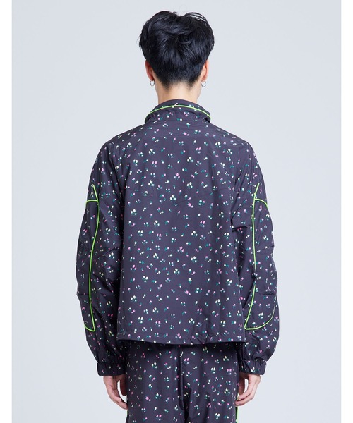 LITTLE SUNNY BITE フローラル ナイロンジャケット 花柄 Little sunny bite（リトルサニーバイト）の「floral nylon jacket