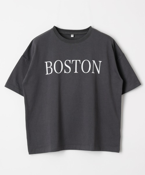 coca(coca)(コカ)の「【WEB限定セール】キッズ 親子お揃いビッグシルエットプリントTシャツ(Tシャツ/カットソー・キッズ・E/D/C/B/A/F・110/140/130/120)」の11枚目の写真