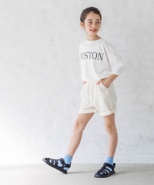 coca(coca)(コカ)の「【WEB限定セール】キッズ 親子お揃いビッグシルエットプリントTシャツ(Tシャツ/カットソー・キッズ・E/D/C/B/A/F・110/140/130/120)」の16枚目の写真