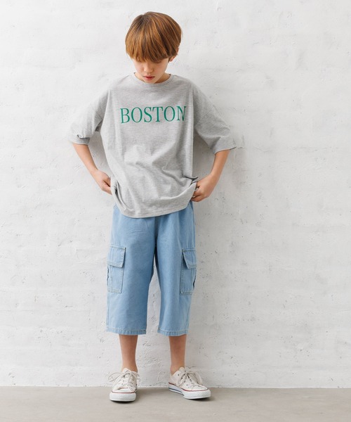 coca(coca)(コカ)の「【WEB限定セール】キッズ 親子お揃いビッグシルエットプリントTシャツ(Tシャツ/カットソー・キッズ・E/D/C/B/A/F・110/140/130/120)」の22枚目の写真