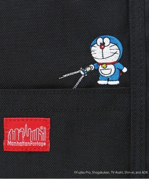 Manhattan Portage（マンハッタンポーテージ）の「Tompkins Tote Bag Doraemon 2024（トートバッグ・レディース・ブラック・MEDIUM）」の10枚目の写真
