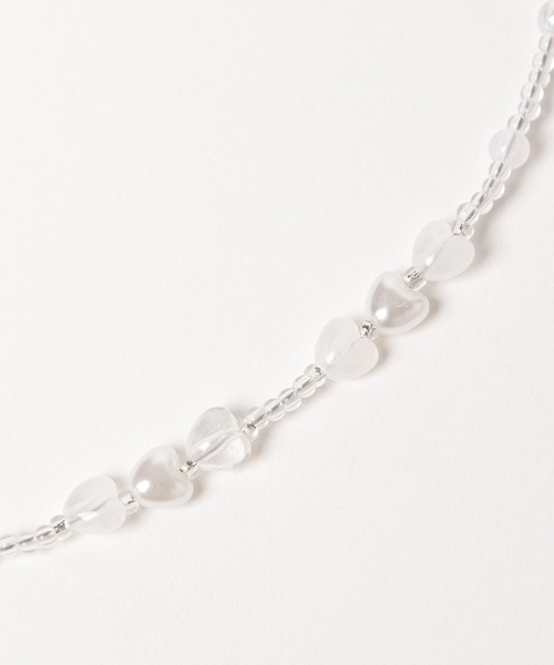 LOWRYS FARM(ローリーズファーム)の「ビーズハートネックレス 111648(ネックレス・レディース・その他/ブラック・FREE)」の7枚目の写真