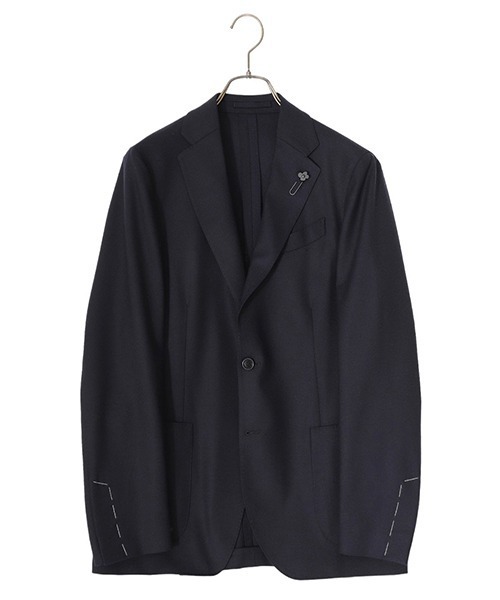 LARDINI（ラルディーニ）の「LARDINI / ラルディーニ：SUITSEASYWEAR：3216-8031AQ702[MUS]（スーツセット・メンズ・ネイビー・52/50/48/46）」の7枚目の写真