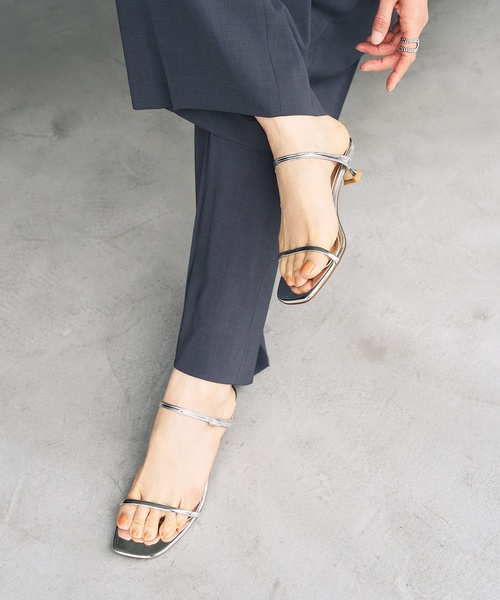 LE TALON(ルタロン)の「3.5cmWストラップサンダル(サンダル・レディース・イエロー/シルバー/ブルー/ブラック×ブラック・SMALL/MEDIUM/LARGE/X-LARGE/X-SMALL)」の12枚目の写真