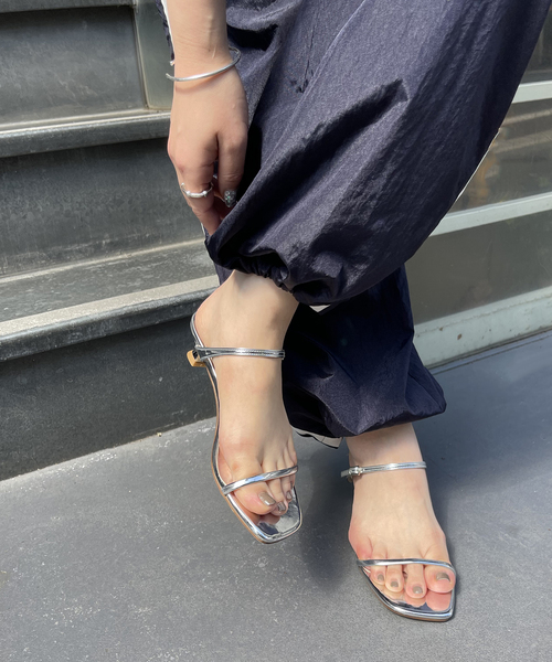 LE TALON(ルタロン)の「3.5cmWストラップサンダル(サンダル・レディース・イエロー/シルバー/ブルー/ブラック×ブラック・SMALL/MEDIUM/LARGE/X-LARGE/X-SMALL)」の20枚目の写真