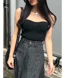 【ZOZO限定】ニットビスチェ