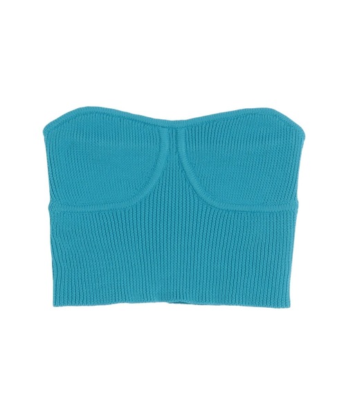 EVRIS（エヴリス）の「【ZOZO限定】ニットビスチェ（チューブトップ・レディース・ブラック/グレー/ピンク/ブルー・FREE）」の14枚目の写真