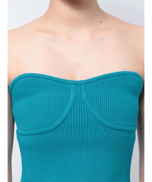 EVRIS（エヴリス）の「【ZOZO限定】ニットビスチェ（チューブトップ・レディース・ブラック/グレー/ピンク/ブルー・FREE）」の8枚目の写真