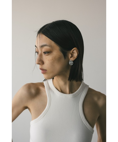 STYLEMIXER（スタイルミキサー）の「カップ付きカーブアメスリタンク（タンクトップ・レディース・ライトイエロー/ブラック/ホワイト・SMALL/MEDIUM）」の8枚目の写真