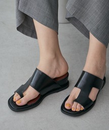 piu comoda | (piu comoda)アシンメトリーウエッジサンダル(サンダル)