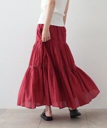 GALLEST | ティアードレーススカート(スカート)