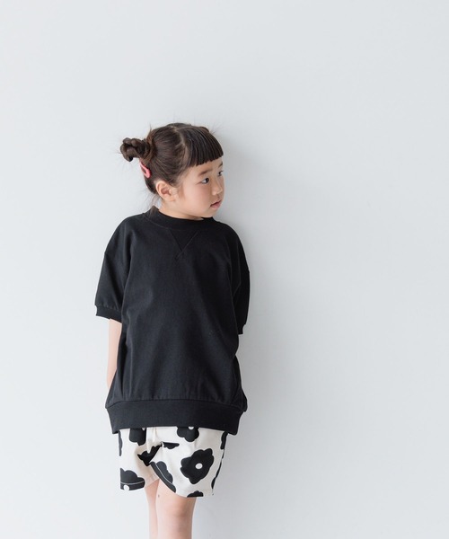 LOWRYS FARM(ローリーズファーム)の「フロッキープリントTシャツSS 118836(Tシャツ/カットソー・キッズ・ブラック/パープル/グリーン・110cm/120cm/130cm/140cm/150cm)」の14枚目の写真