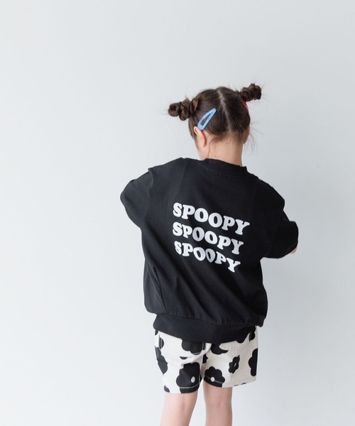 LOWRYS FARM(ローリーズファーム)の「フロッキープリントTシャツSS 118836(Tシャツ/カットソー・キッズ・ブラック/パープル/グリーン・110cm/120cm/130cm/140cm/150cm)」の15枚目の写真
