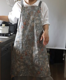 Jubilee（ジュビリー）の「ウィリアムモリス柄 コットンキャンバスエプロン（エプロン）」
