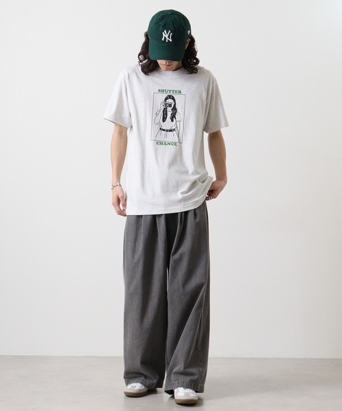 RGY(アールジーワイ)の「RGY SHUTTER CHANCE デザインプリントTシャツ 半袖(Tシャツ/カットソー・メンズ・ホワイト/オートミール・L/M)」の12枚目の写真