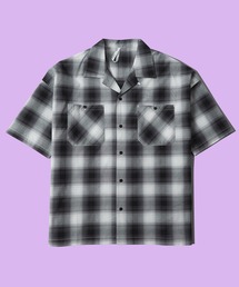 improves | 半袖 オンブレ チェックシャツ(シャツ/ブラウス)