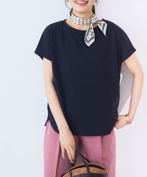 CROSS FUNCTION（クロスファンクション）の「《接触冷感》エブ楽フレンチスリーブTシャツ【CF/クロスファンクション】（Tシャツ/カットソー）」