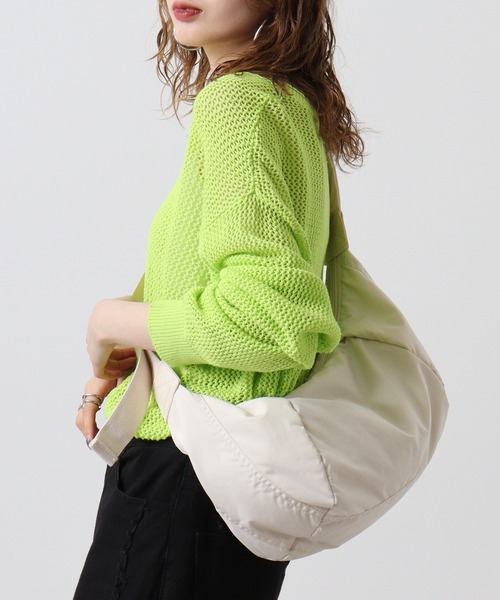 RE730（アールイーセブンサーティー）の「RE730 メッシュTシャツ（Tシャツ/カットソー・メンズ・ライム/オフホワイト/ブラック・L/M/XL）」の5枚目の写真